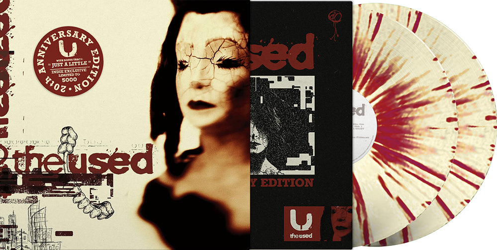 The Used- The Used (RSD Essential Milky Clear w/ Oxblood Splatter) - Darkside Records