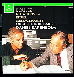 Pierre Boulez- Notations (Daniel Barenboim, Conductor) - Darkside Records