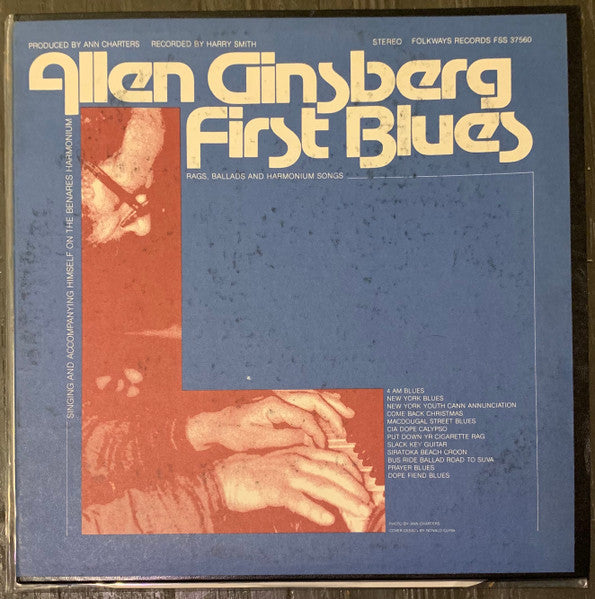 Allen GInsburg- First Blues (w/Insert) - Darkside Records