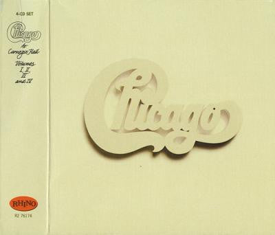Chicago- At Carnegie Hall (Volumes I, II, III, And IV) - Darkside Records