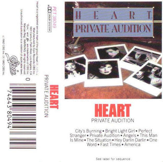 Heart- Private Audition - Darkside Records