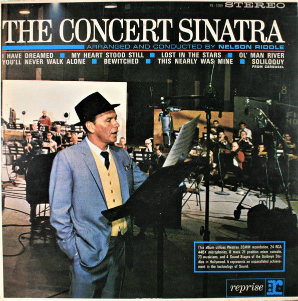 Frank Sinatra- The Concert Sinatra (1981 Reissue) - DarksideRecords
