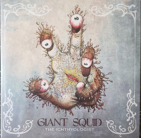 Giant Squid- The Ichthyologist (Red And White With Gold And White Splatter) - Darkside Records