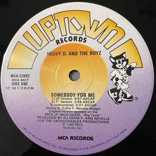 Heavy D And The Boyz- Somebody For Me (12”)