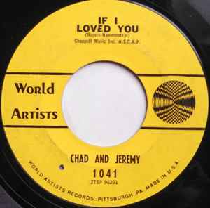 Chad & Jeremy- If I Loved You - Darkside Records