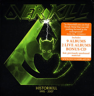 Overkill- Historikill 1995-2007 - Darkside Records
