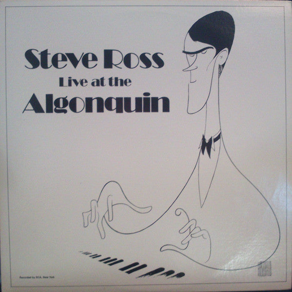 Steve Ross- Live At The Algonquin - Darkside Records