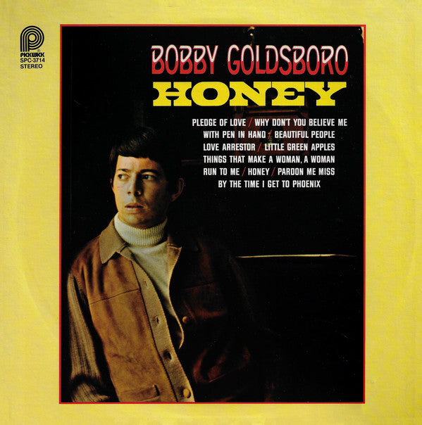 Bobby Goldsboro- Honey - Darkside Records
