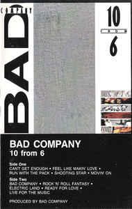 Bad Company- 10 From 6 - DarksideRecords