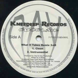 Choclair- What It Takes (Remix) (12”) - Darkside Records