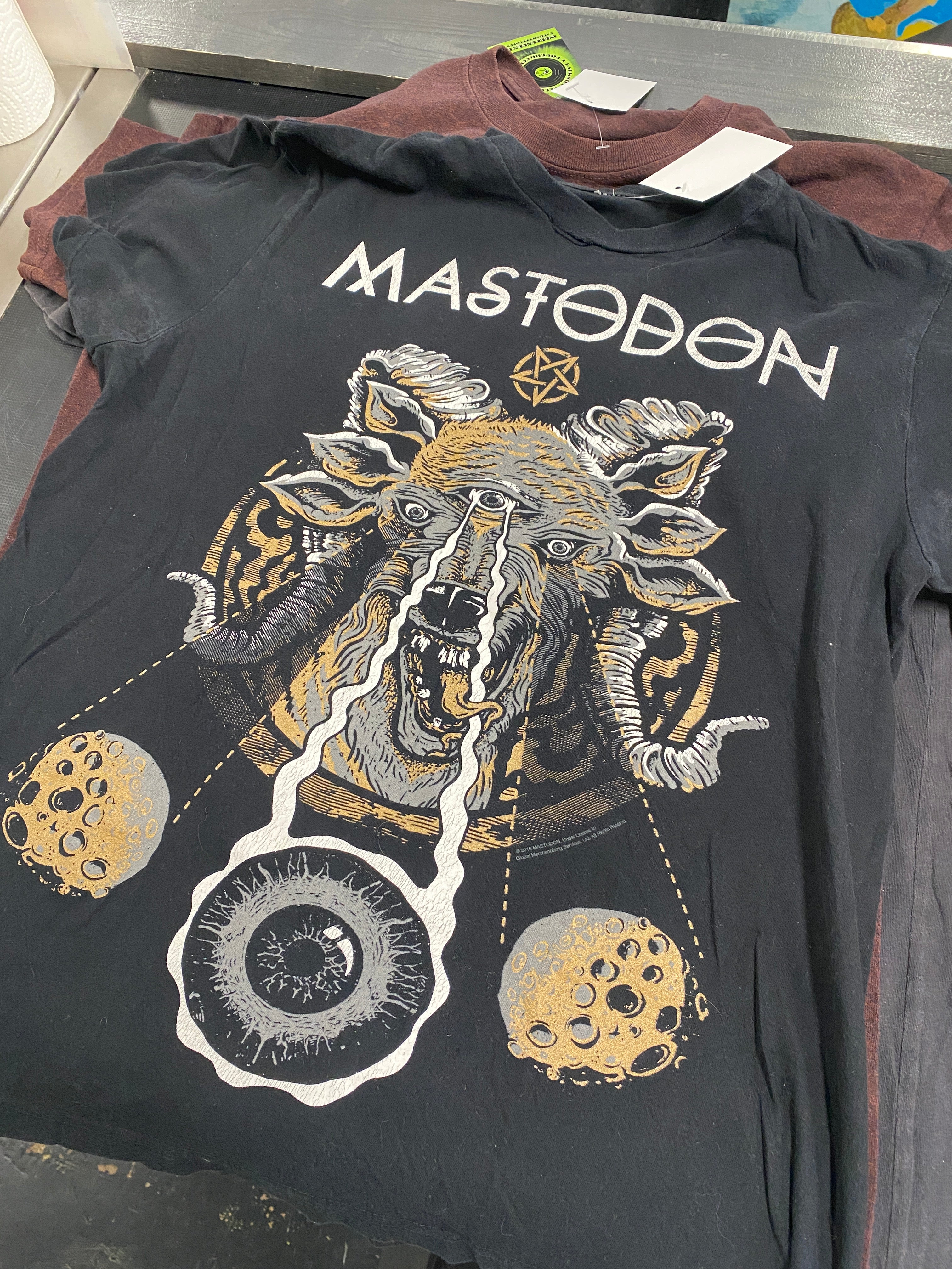 Mastodon 2015 Tour T-Shirt, Blk, S - Darkside Records