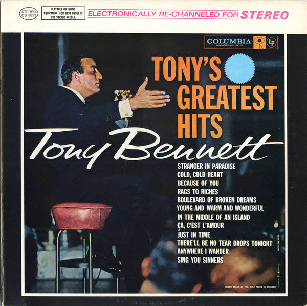 Tony Bennett- Tony's Greatest Hits
