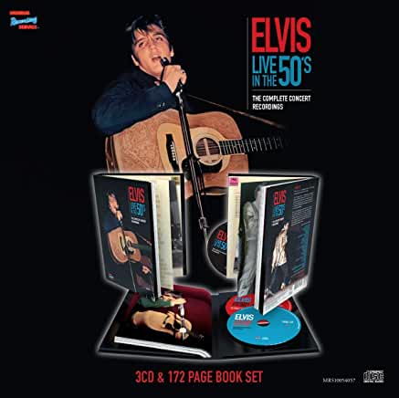 Elvis Presley- Live In The 50s: The Complete Concert Recordings & Book - Darkside Records