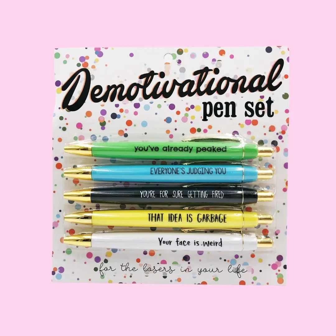 Demotivational Pen Set - Darkside Records