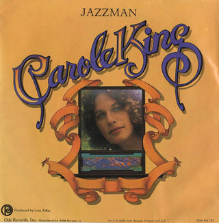 Carole King- Jazzman/You Go Your Way, I'll Go Mine - Darkside Records