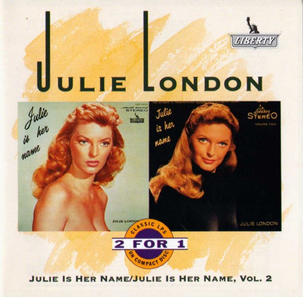Julie London- Julie Is Her Name/ Julie Is Her Name, Vol. 2 - Darkside Records
