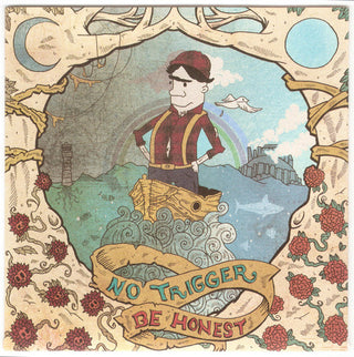 No Trigger- Be Honest (Mint Green W/ Dark Red Splatter) - Darkside Records
