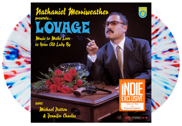 Nathaniel Merriweather/Lovage- Music To Make Love To Your Old Lady By (RSD Essential 2LP Clear w/ Red & Turquoise Splatter Vinyl) (PREORDER) - Darkside Records