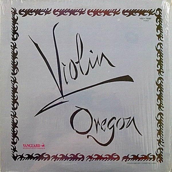 Oregon- Violin (SOME WATER DAMAGE TO SLEEVE) - Darkside Records