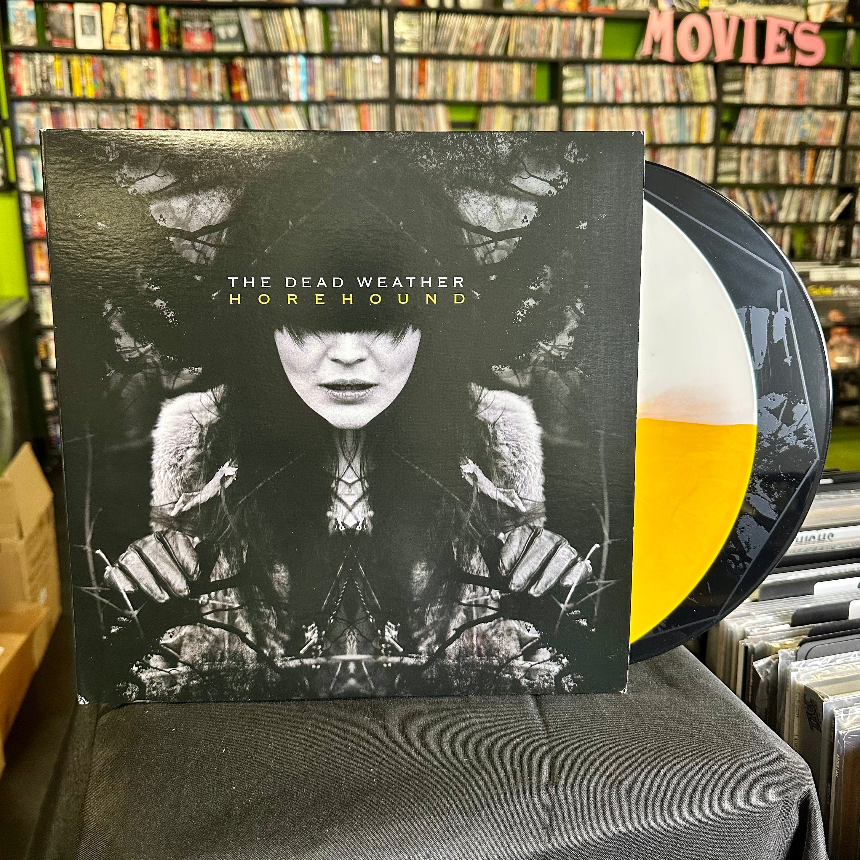 Dead Weather- Horehound (Yellow/White Split) - Darkside Records