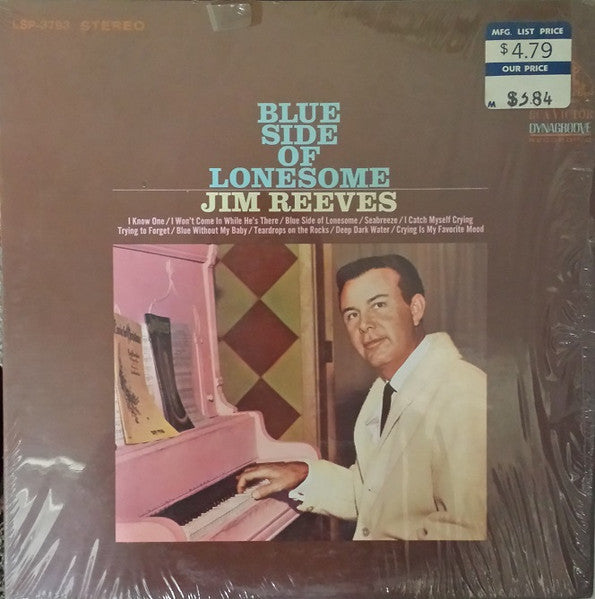 Jim Reeves- Blue Side Of Lonesome - Darkside Records